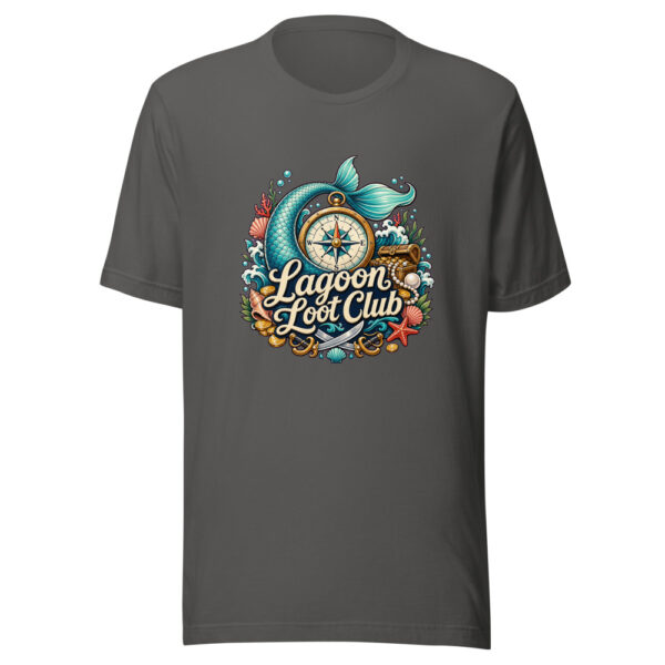 Lagoon Loot Club Graphic Tee mockup 1 Lagoon Loot Club Graphic Tee front view