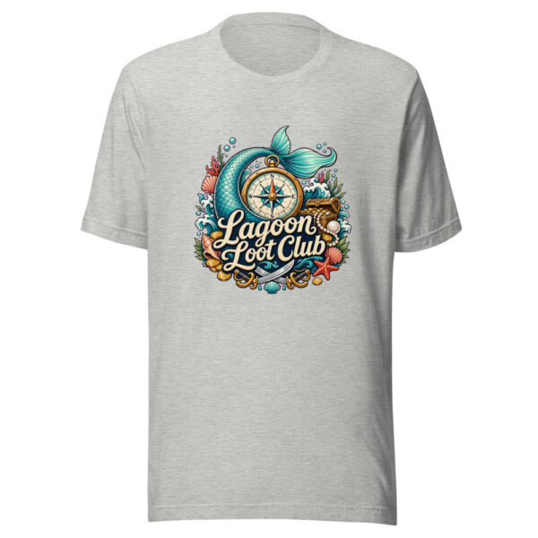 Lagoon Loot Club Graphic Tee mockup 5 Lagoon Loot Club Graphic Tee mockup 5