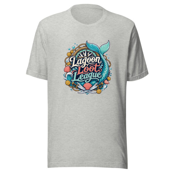 Lagoon Loot League Graphic Tee mockup 1 Lagoon Loot League Graphic Tee front view