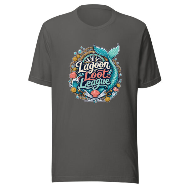 Lagoon Loot League Graphic Tee mockup 5 Lagoon Loot League Graphic Tee mockup 5