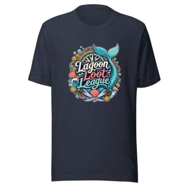 Lagoon Loot League Graphic Tee mockup 7 Lagoon Loot League Graphic Tee mockup 7