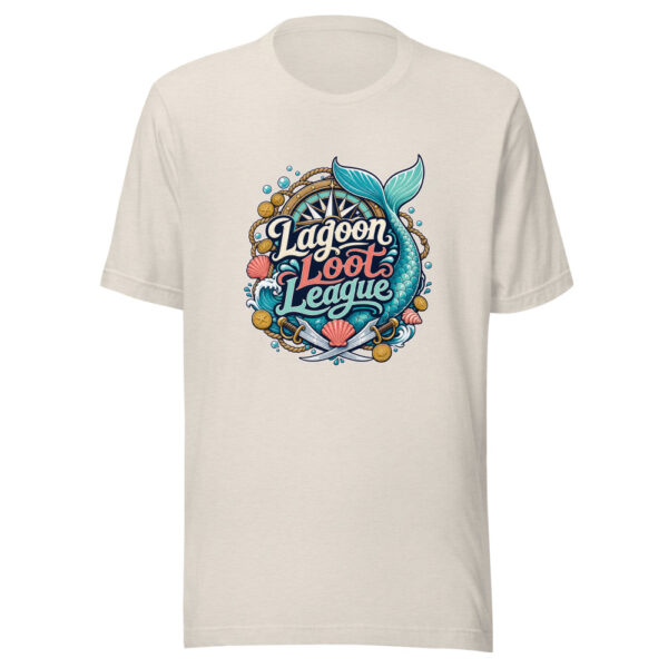 Lagoon Loot League Graphic Tee mockup 8 Lagoon Loot League Graphic Tee mockup 8