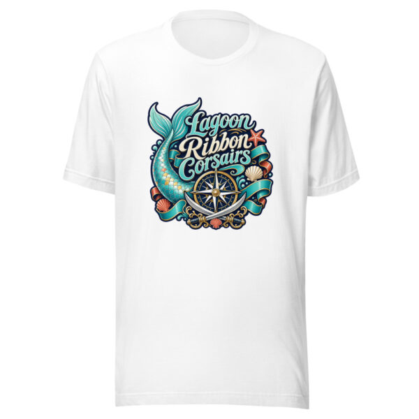 Lagoon Ribbon Corsairs Graphic Tee front view