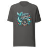 Lagoon Ribbon Corsairs Graphic Tee mockup 4