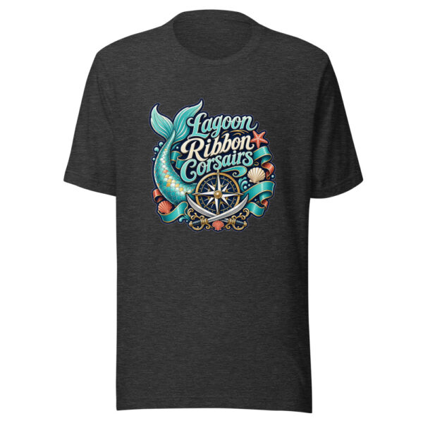 Lagoon Ribbon Corsairs Graphic Tee mockup 6