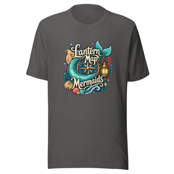 Lantern Map Mermaids Graphic Tee mockup 5 Lantern Map Mermaids Graphic Tee mockup 5