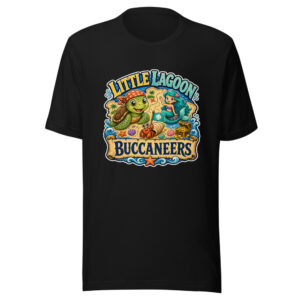 Little Lagoon Buccaneers Heartbeat-20260613-manual-codex Graphic Tee front view