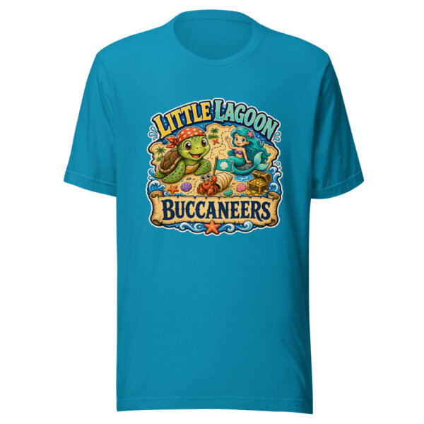 Little Lagoon Buccaneers Heartbeat-20260613-manual-codex Graphic Tee mockup 2