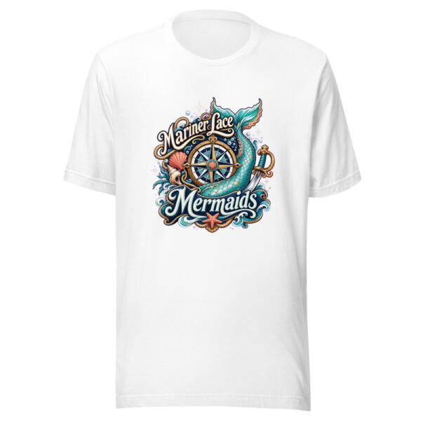 Mariner Lace Mermaids Graphic Tee mockup 3 Mariner Lace Mermaids Graphic Tee mockup 3