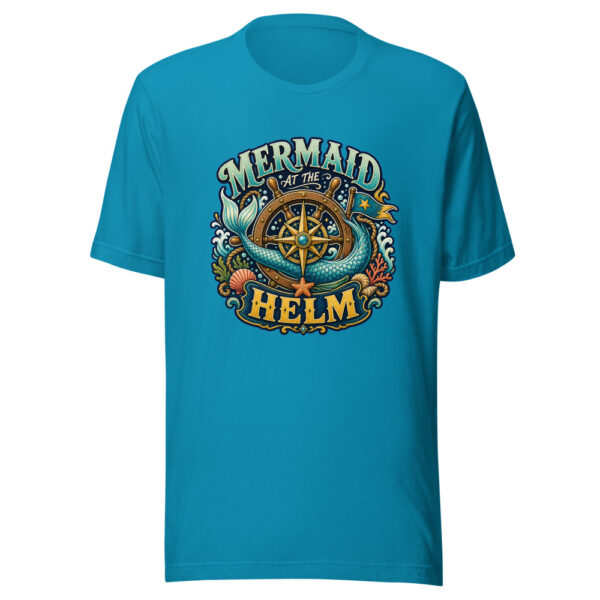 Mermaid At The Helm Heartbeat-20260613-piratesnmermaids-codex Graphic Tee mockup 2 Mermaid At The Helm Heartbeat-20260613-piratesnmermaids-codex Graphic Tee mockup 2
