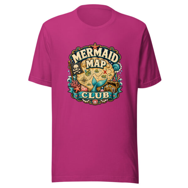 Mermaid Map Club Heartbeat-20260614-piratesnmermaids-codex Graphic Tee mockup 5