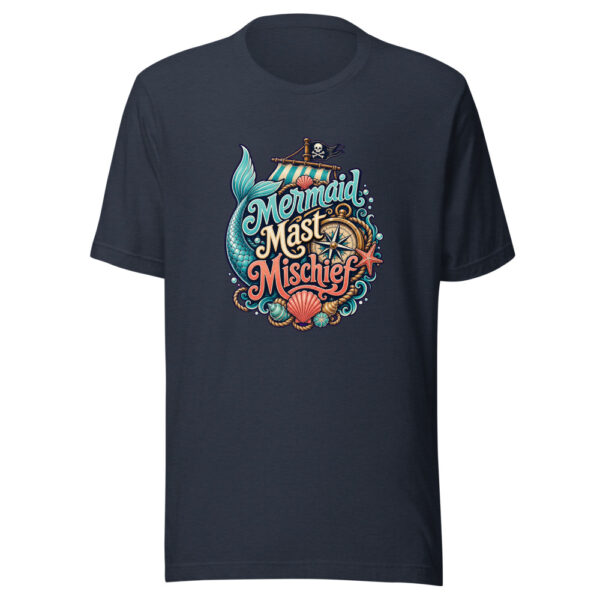 Mermaid Mast Mischief Graphic Tee mockup 8 Mermaid Mast Mischief Graphic Tee mockup 8