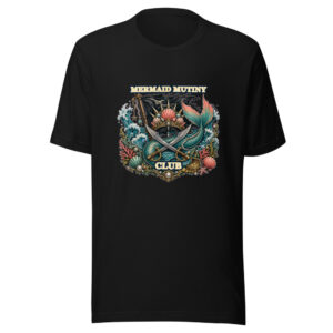 MERMAID MUTINY CLUB Heartbeat-20260614-piratesnmermaids-codex Graphic Tee mockup 1 MERMAID MUTINY CLUB Heartbeat-20260614-piratesnmermaids-codex Graphic Tee front view