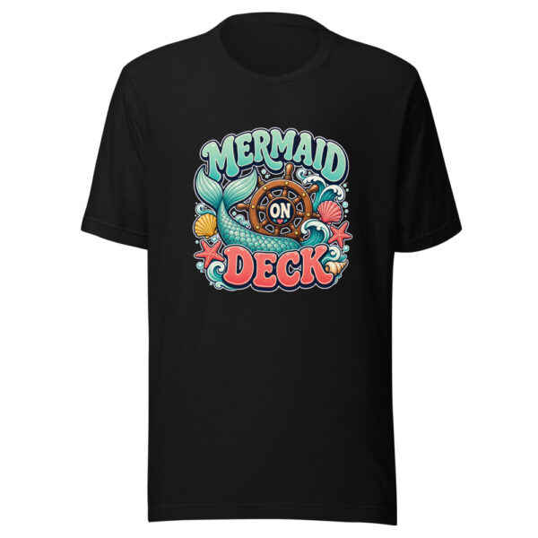 MERMAID ON DECK Heartbeat-20260621-codex-fallback Graphic Tee mockup 2