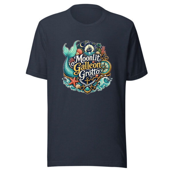 Moonlit Galleon Grotto Graphic Tee mockup 7 Moonlit Galleon Grotto Graphic Tee mockup 7