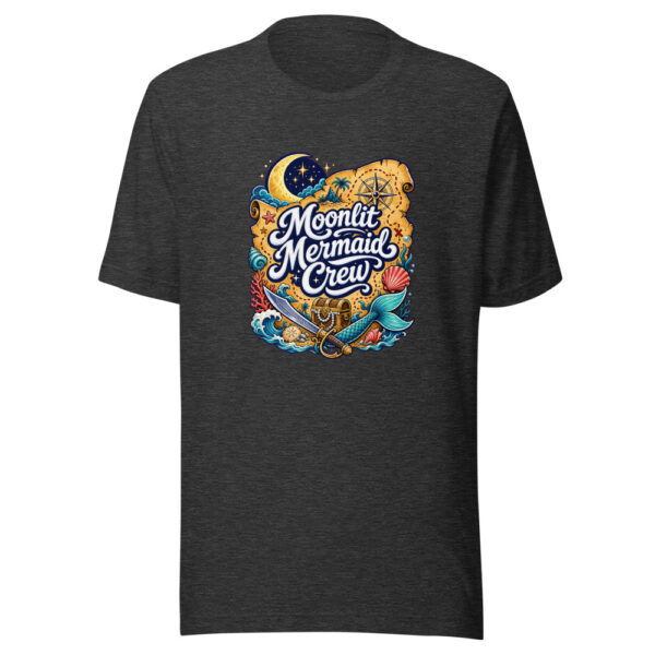Moonlit Mermaid Crew Graphic Tee mockup 7