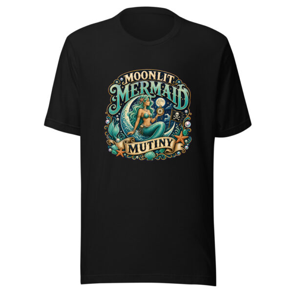 Moonlit Mermaid Mutiny Heartbeat-20260613-manual-codex Graphic Tee mockup 1 Moonlit Mermaid Mutiny Heartbeat-20260613-manual-codex Graphic Tee front view