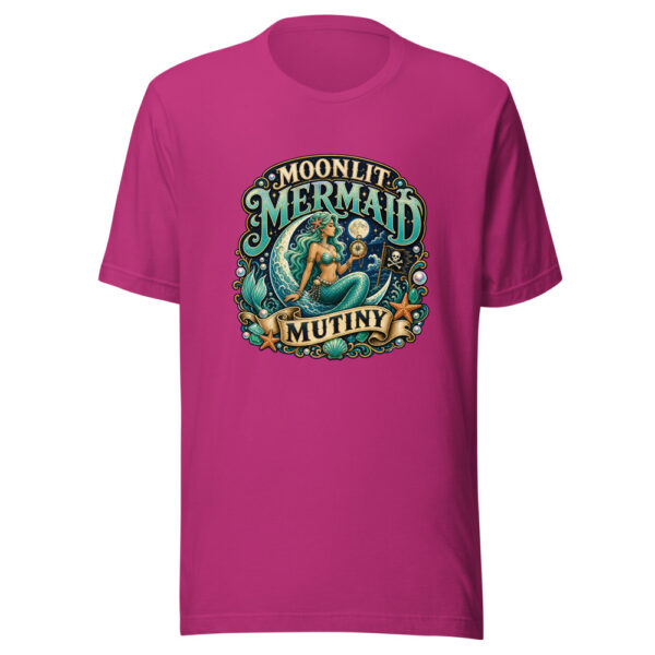 Moonlit Mermaid Mutiny Heartbeat-20260613-manual-codex Graphic Tee mockup 5