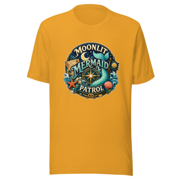 Moonlit Mermaid Patrol Heartbeat-20260613-pirates-codex Graphic Tee mockup 6