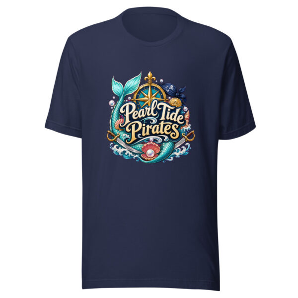 Pearl Tide Pirates Graphic Tee mockup 4
