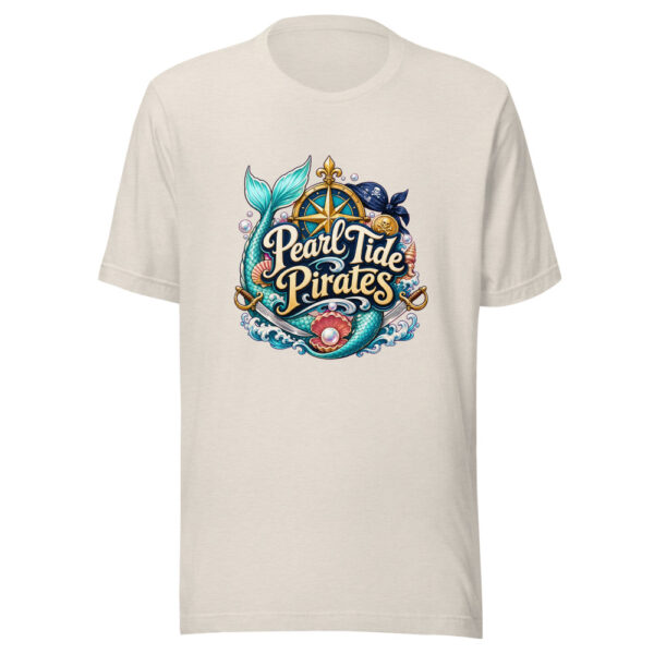 Pearl Tide Pirates Graphic Tee mockup 8