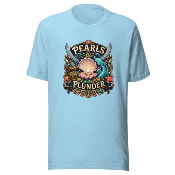 Pearls & Plunder Heartbeat-20260613-pirates-codex Graphic Tee front view