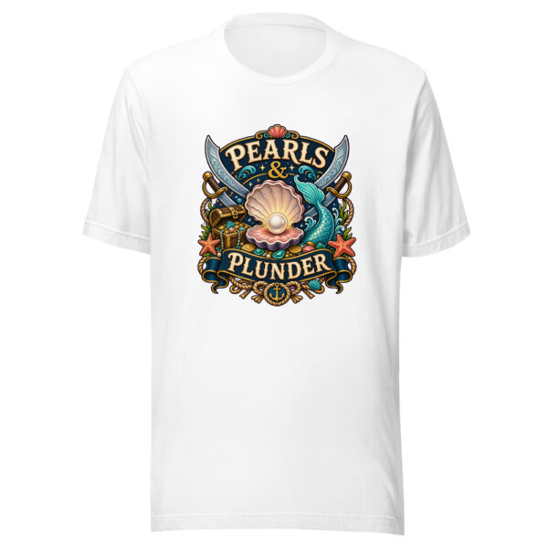 Pearls & Plunder Heartbeat-20260613-pirates-codex Graphic Tee mockup 3 Pearls & Plunder Heartbeat-20260613-pirates-codex Graphic Tee mockup 3