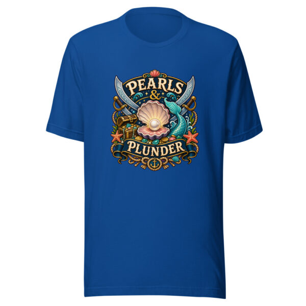 Pearls & Plunder Heartbeat-20260613-pirates-codex Graphic Tee mockup 4
