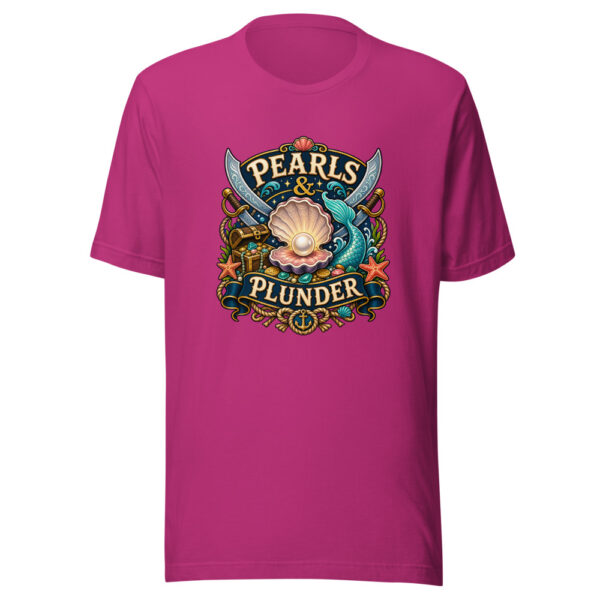 Pearls & Plunder Heartbeat-20260613-pirates-codex Graphic Tee mockup 5