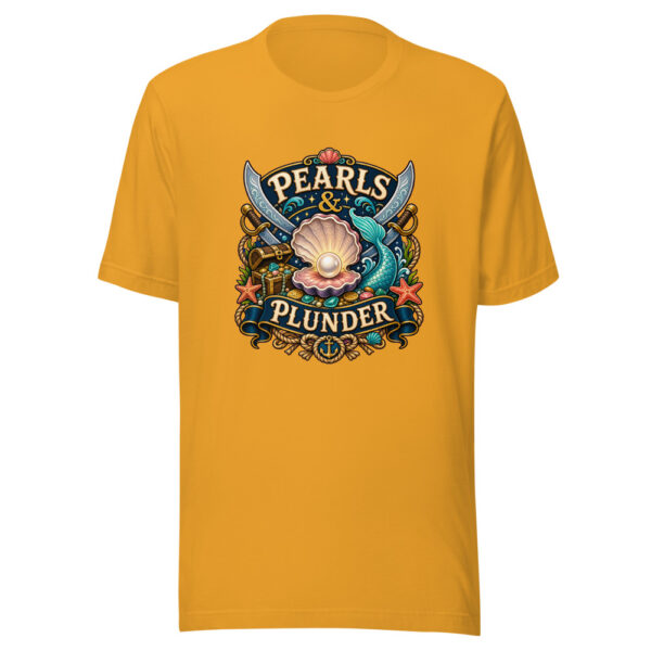 Pearls & Plunder Heartbeat-20260613-pirates-codex Graphic Tee mockup 6