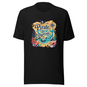 Pirate Cove Daydream Graphic Tee mockup 1 Pirate Cove Daydream Graphic Tee front view
