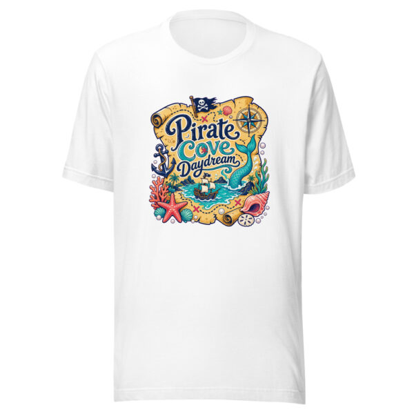Pirate Cove Daydream Graphic Tee mockup 3 Pirate Cove Daydream Graphic Tee mockup 3
