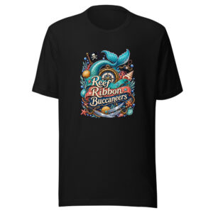 Reef Ribbon Buccaneers Graphic Tee mockup 1 Reef Ribbon Buccaneers Graphic Tee front view