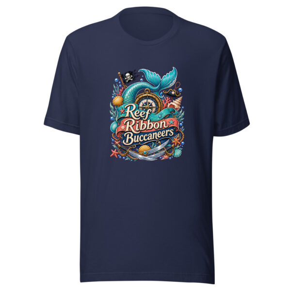Reef Ribbon Buccaneers Graphic Tee mockup 3 Reef Ribbon Buccaneers Graphic Tee mockup 3
