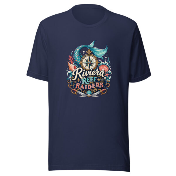 Riviera Reef Raiders Graphic Tee mockup 3