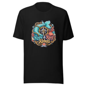 Rope & Reef Rebels Graphic Tee mockup 1 Rope & Reef Rebels Graphic Tee front view