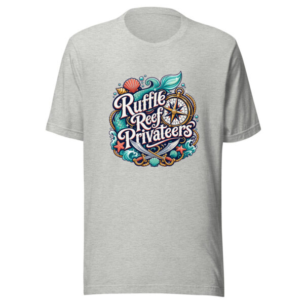 Ruffle Reef Privateers Graphic Tee mockup 6 Ruffle Reef Privateers Graphic Tee mockup 6