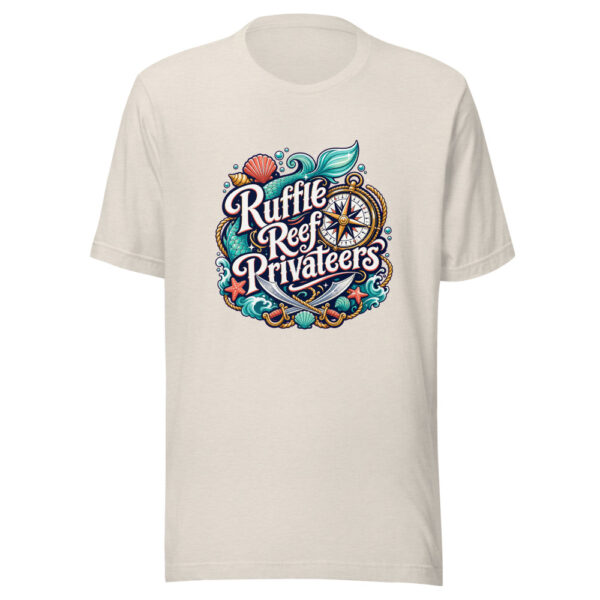 Ruffle Reef Privateers Graphic Tee mockup 8 Ruffle Reef Privateers Graphic Tee mockup 8