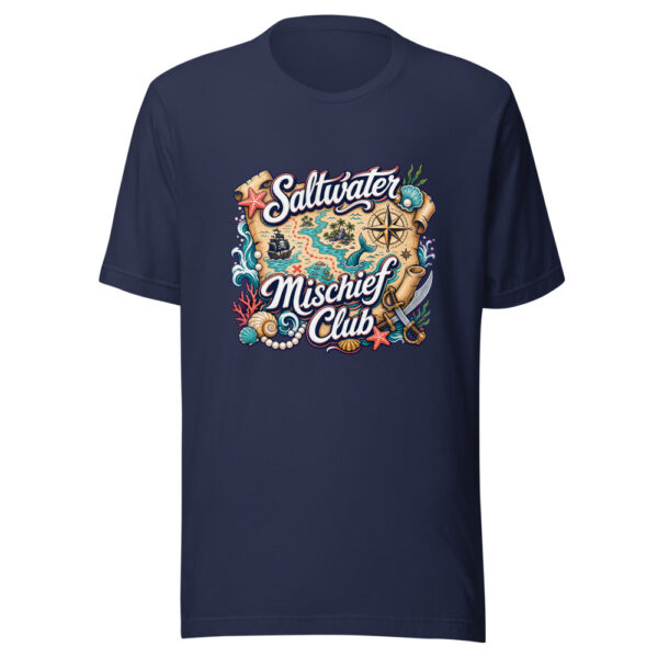Saltwater Mischief Club Graphic Tee mockup 2