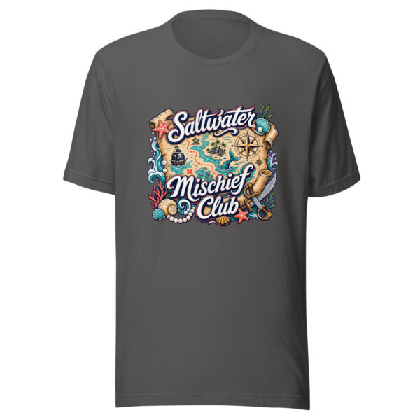 Saltwater Mischief Club Graphic Tee mockup 3