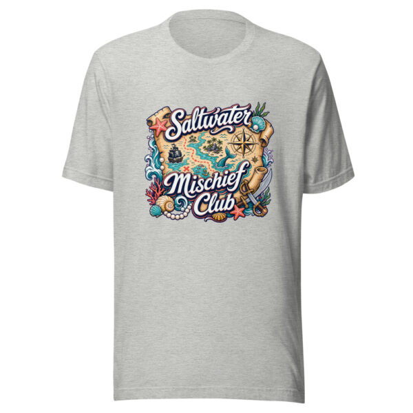 Saltwater Mischief Club Graphic Tee mockup 4