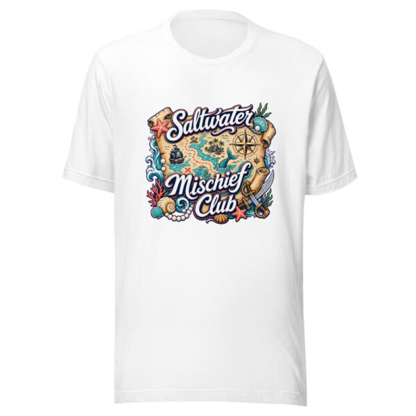 Saltwater Mischief Club Graphic Tee mockup 5