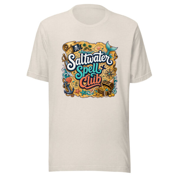 Saltwater Spell Club Graphic Tee mockup 8