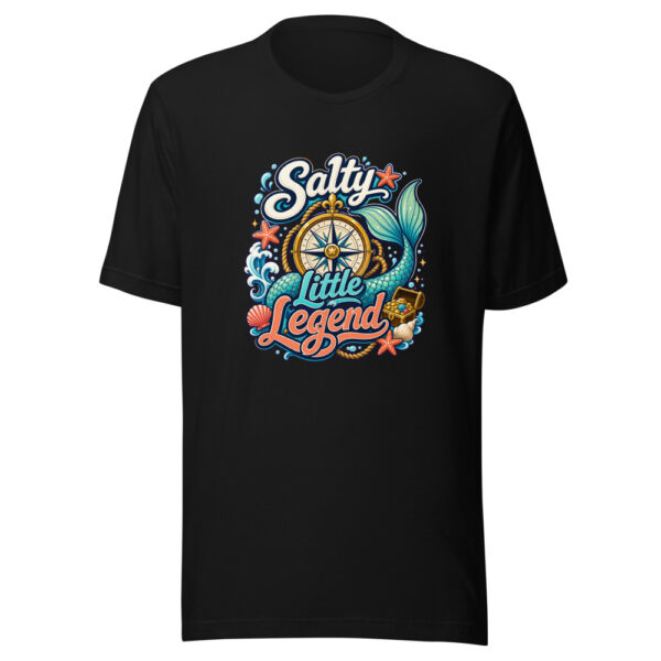 Salty Little Legend Graphic Tee mockup 2 Salty Little Legend Graphic Tee mockup 2