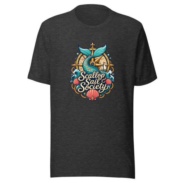Scallop Sail Society Graphic Tee mockup 7