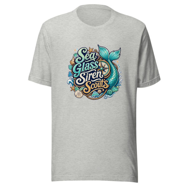 Sea Glass Siren Scouts Graphic Tee mockup 6 Sea Glass Siren Scouts Graphic Tee mockup 6