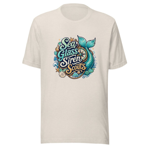 Sea Glass Siren Scouts Graphic Tee mockup 8 Sea Glass Siren Scouts Graphic Tee mockup 8