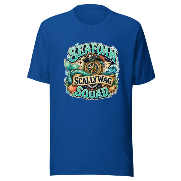 SEAFOAM SCALLYWAG SQUAD Heartbeat-20260614-piratesnmermaids-codex Graphic Tee front view