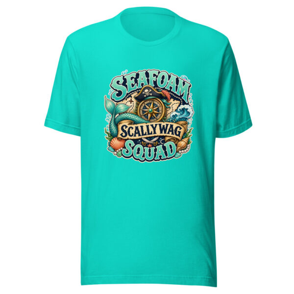 SEAFOAM SCALLYWAG SQUAD Heartbeat-20260614-piratesnmermaids-codex Graphic Tee mockup 3