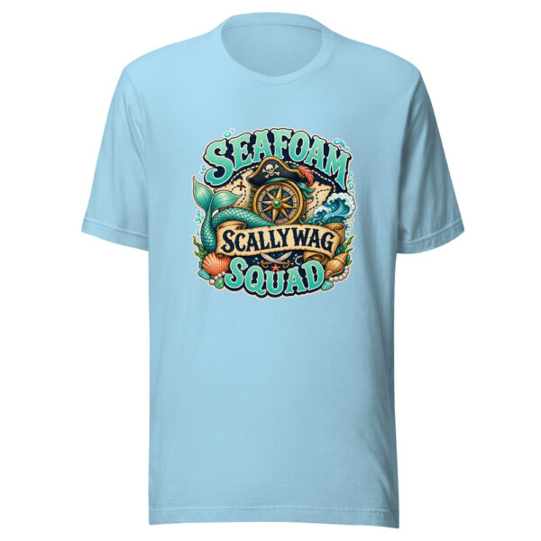 SEAFOAM SCALLYWAG SQUAD Heartbeat-20260614-piratesnmermaids-codex Graphic Tee mockup 4